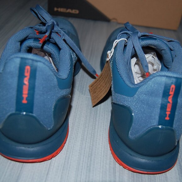 Head Sprint Pro 3.5 Bluestone Orange Tennis Shoes Men's Size 11 New in Box - Picture 11 of 16